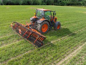 Kubota Rotary Hoe in cereals