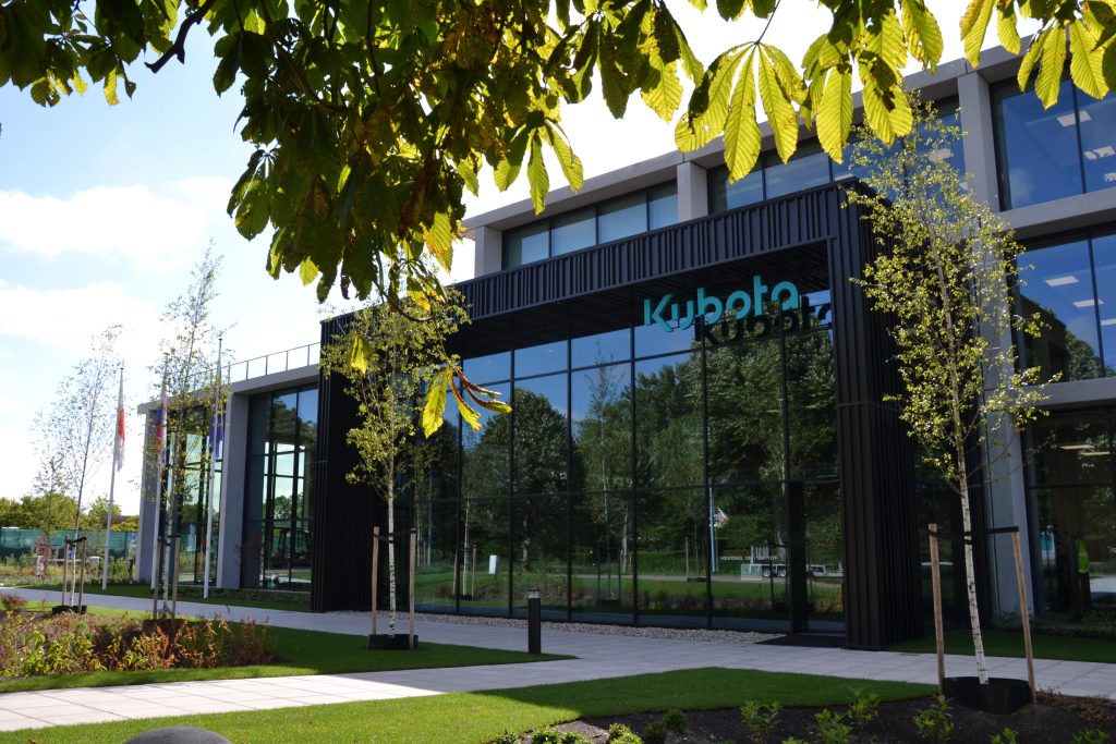 Image showing the outside of the newly built Kubota Group European headquarters
